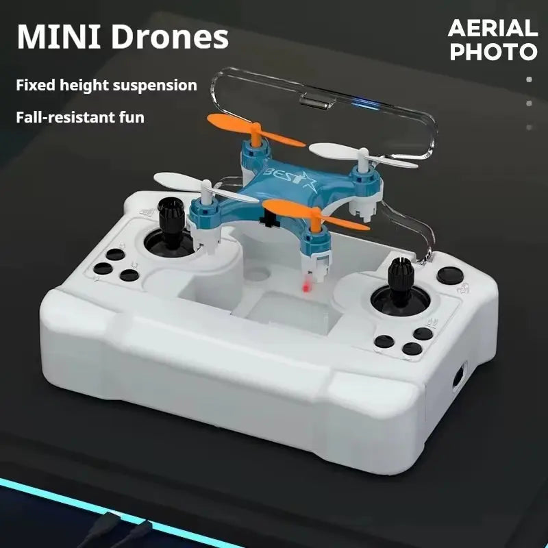 Hc702 Mini Folding Storage Aircraft Mini Drone Emote-Controlled Airplane Children'S Toy Mini Airplane Fixed Height Quadcopter