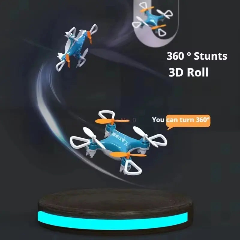 Hc702 Mini Folding Storage Aircraft Mini Drone Emote-Controlled Airplane Children'S Toy Mini Airplane Fixed Height Quadcopter